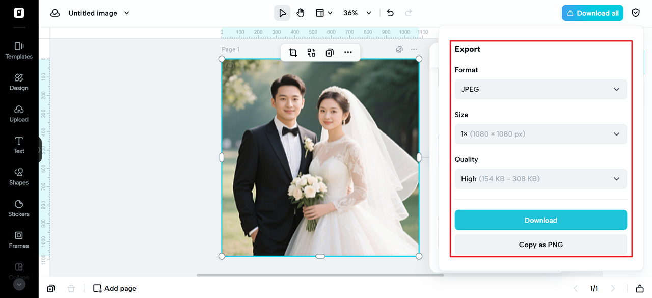 Pippit's online graffiti generator