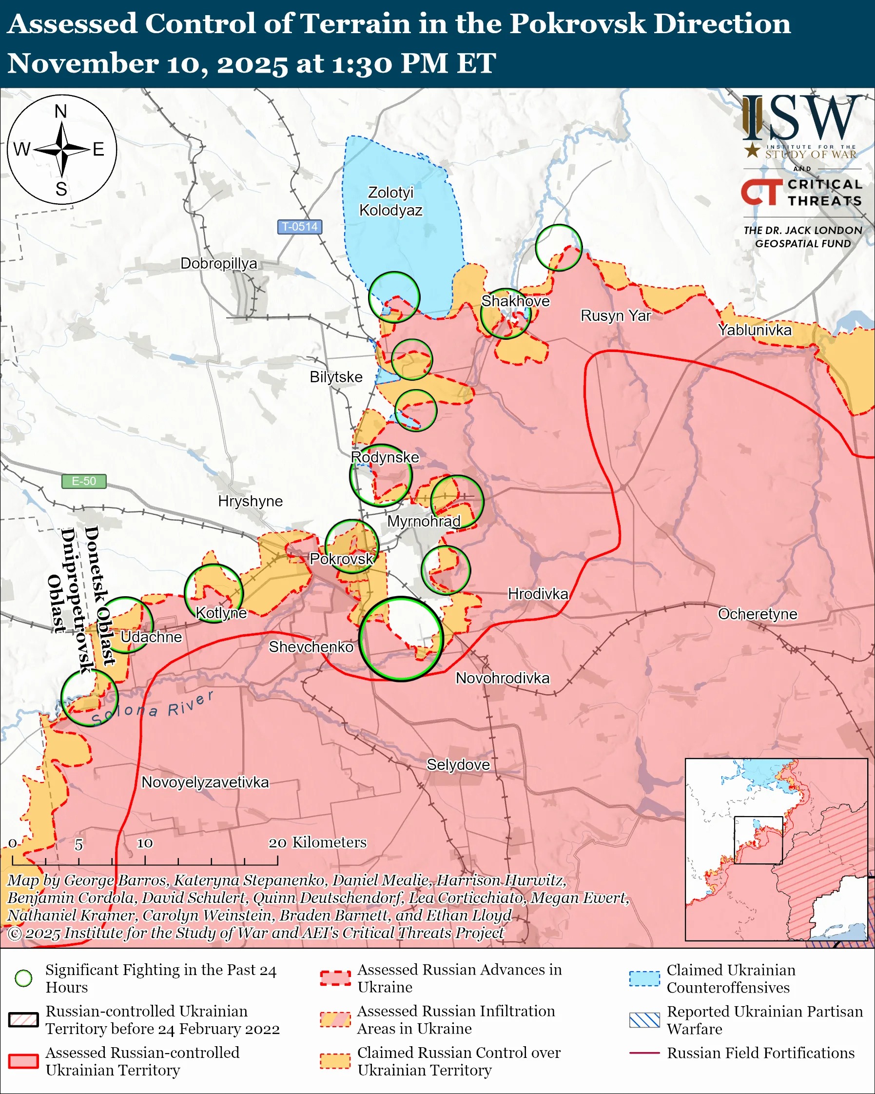 difficult pokrovsk–myrnohrad battles rage both ukrainian russian forces advance isw reports · post pokrovsk-direction-november-10-2 struggling hold flanks narrowing defensive pocket area troops push forward multiple directions institute study war have
