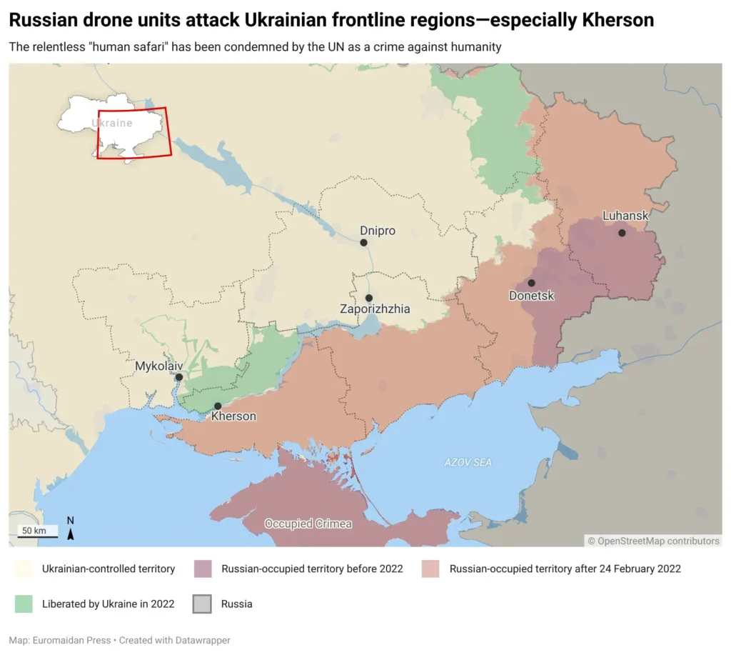 Kherson, Mykolaiv, Dnipro, Zaporizhzhia obasts