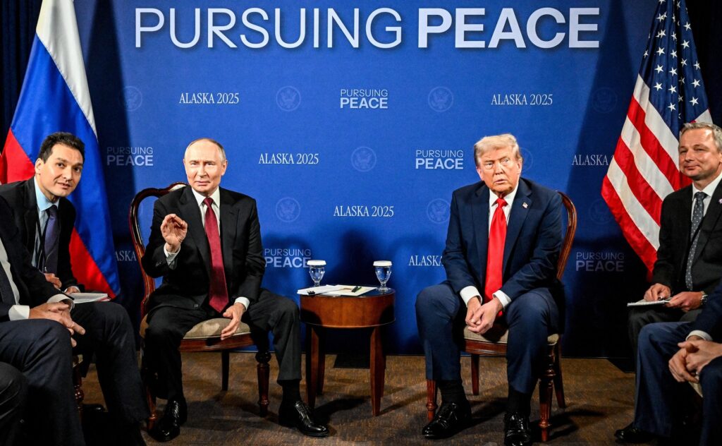 Putin Trump Anchorage Alaska peace talks