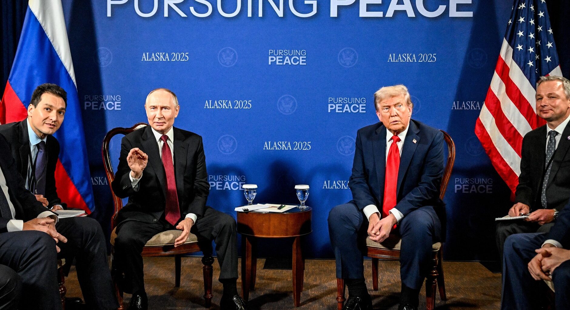 Putin Trump Anchorage Alaska peace talks