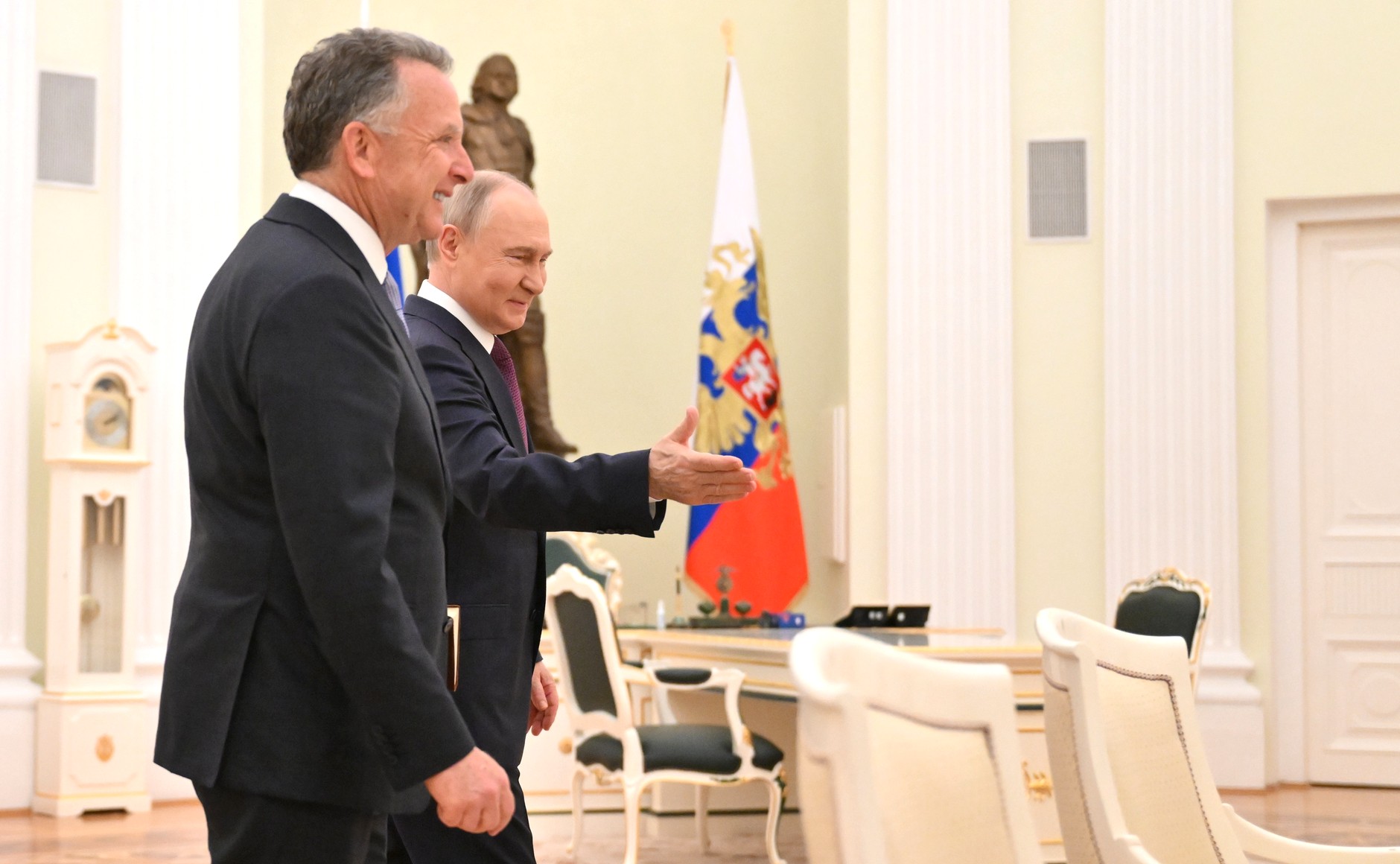 Putin Witkoff kremlin meeting TRUMP USA