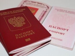Russian passports. Illustrative image.