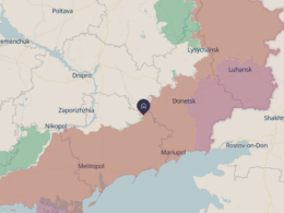 Russian gains in Zaporizhzhia Oblast on 11 November, 2025. Map: DeepState