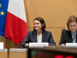 Tsikhanouskaya Paris