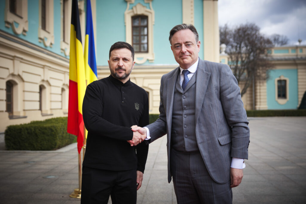zelenskyy and belgian pm de wever