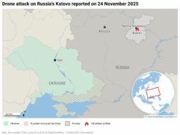 explosions rock russia's kstovo drone strikes target oil industry hub overnight · post dxrqs-drone-attack-on-russia-s-kstovo-reported-on-24-november-2025- series shook russian city drones possibly targeted its key petrochemical infrastructure nizhny novgorod airport temporarily halted