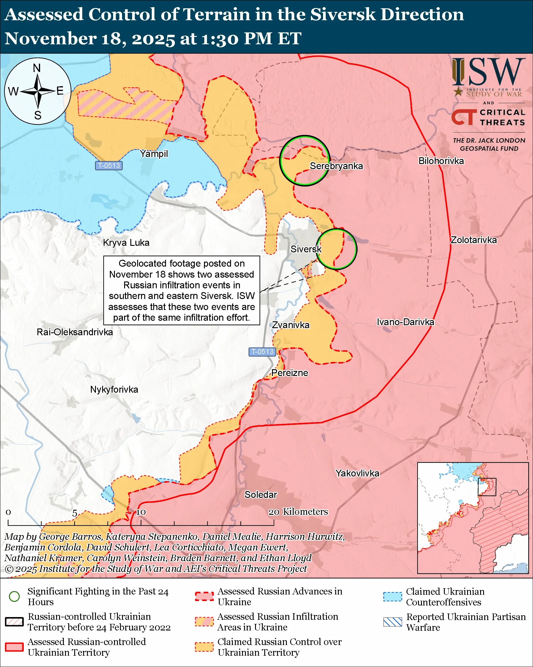 isw russian forces try apply pokrovsk-style tactics siversk lyman against ukraine's fortress belt · post donetsk oblast siversk-direction-november-18-20 testing new tactical campaign design slovyansk–lyman directions develop conditions future pressure ukraine’s