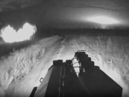 trapped 33 days occupied zone wounded ukrainian soldier rescued ground robot daring op · post explosion seen drone’s onboard camera during its route extract drone explosions ukraine news reports