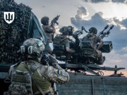 Ukrainian air defense soldiers.