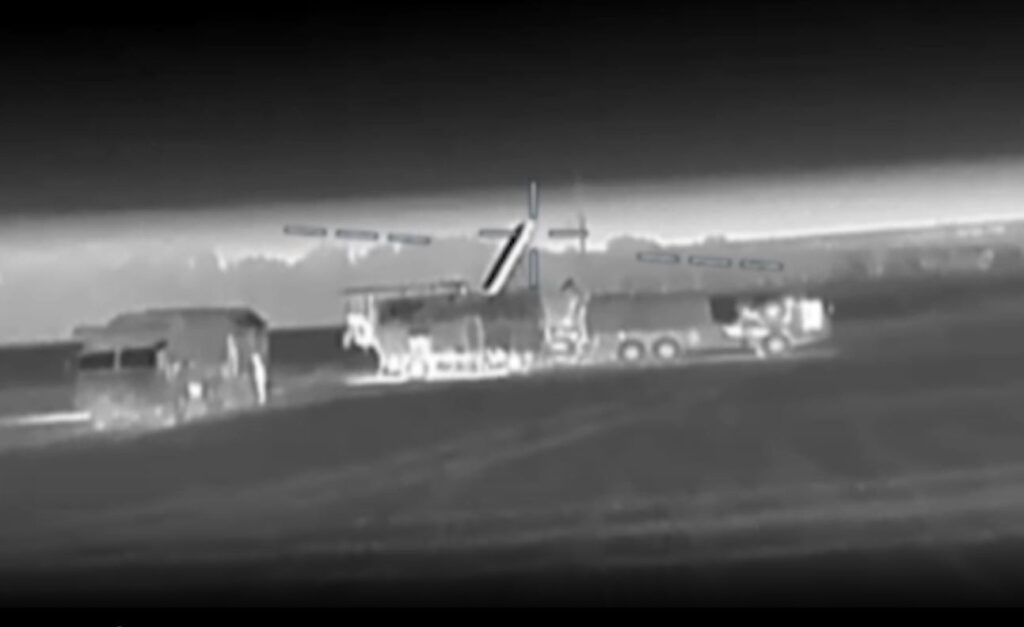 three russian radars down one night occupied crimea—ukraine ramps up precision strikes air defense assets (video) · post thermal camera footage shows 92n6e multifunctional radar s-400 system moments before impact