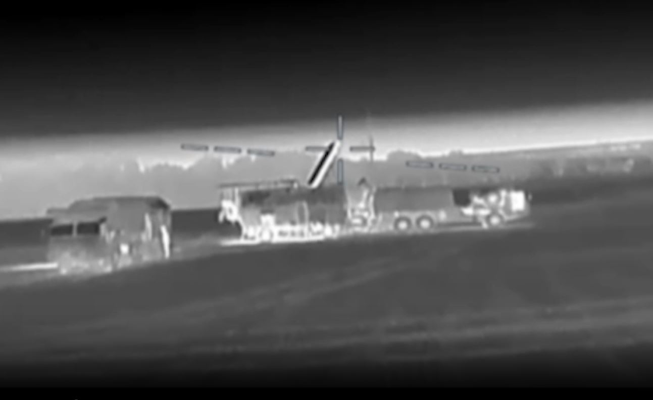 three russian radars down one night occupied crimea—ukraine ramps up precision strikes air defense assets (video) · post thermal camera footage shows 92n6e multifunctional radar s-400 system moments before impact