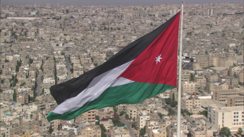 Flag of Jordan.