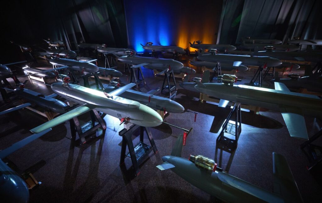 Ukrainian produced missile drone Peklo