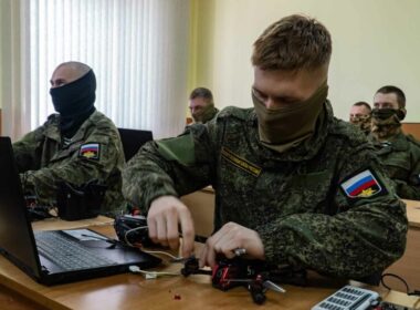 russian drone operator