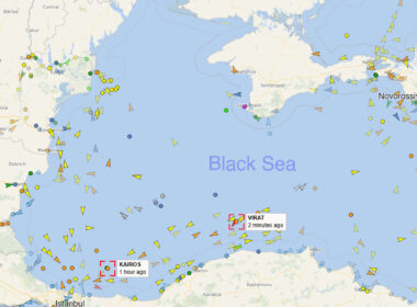 mysterious explosion disables russian shadow fleet tanker off turkey’s coast — second ship hit hours later · post location fleet's kairos virat oil tankers evening 28 2025 vessel finder russian-shadow-fleet-tankers-kairos-virat-blew-up-in-black-sea-vesselfinder