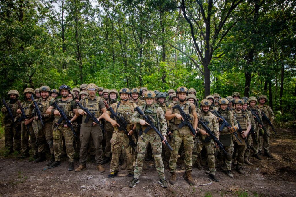 Ukraine assault troops