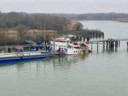 russian oil tanker valery gorchakov slowly sinks days after recent drone attack near rostov · post close-up submerged stern visible rescue activity following 21 2025 35609fdb-fba7-47e3-a15b-0cfadfdb5f45 ukraine news ukrainian reports