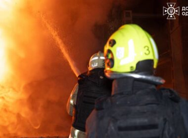 russian drones strike odesa’s power grid again injuring seven civilians · post firefighters extinguish blaze energy infrastructure site odesa after drone 4 2025 652b81c2-112e-4385-8d06-45fa9e0444c1 hit last night setting off fire