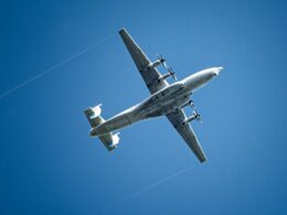 A Russian air force An-22.