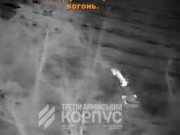 ukrainian ground robot takes over trench duty holds line 45 days straight (video) · post thermal drone footage shows robotic combat system firing its machine gun while holding infantry position