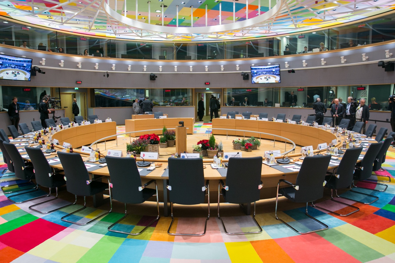 europa building in brussels where the council of the european union meets