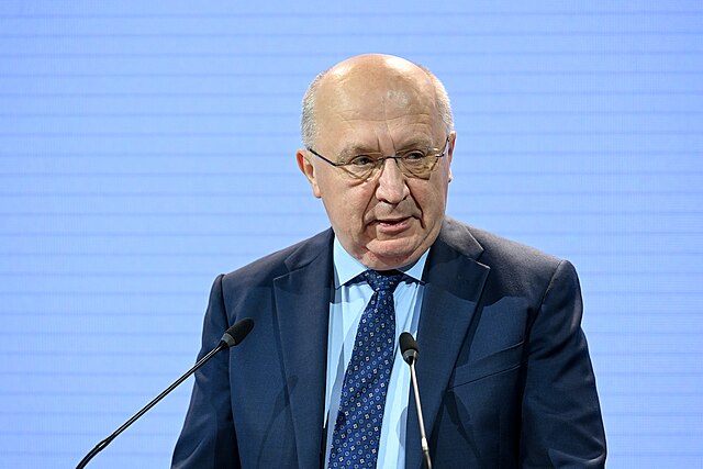 EU Defense Commissioner Andrius Kubilius, 2025.