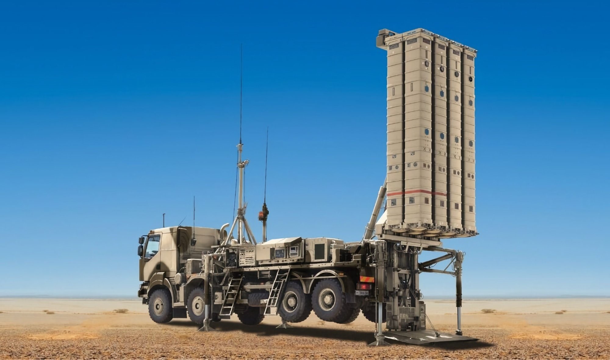French SAMP/T NG air defense system.