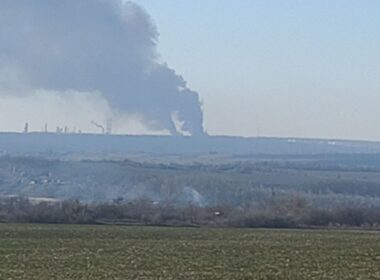 ukraine confirms storm shadow strike oil refinery southern russia's novoshakhtinsk (videos map) · post smoke rises after ukrainian missile 25 2025 shows two clearly separate plumes distinct impact sites g9ae1bbwqaankfw