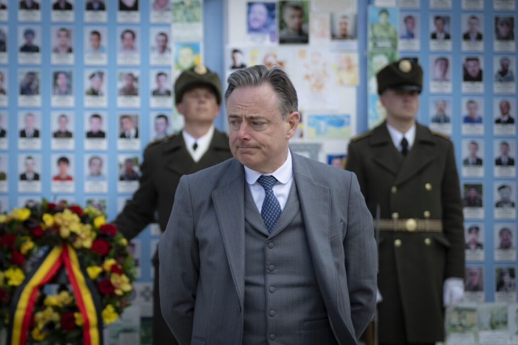 Belgian Belgium Prime Minister Bart De Wever in Kyiv, 8 April 2025. Photo: Bart De Wever on X