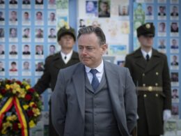 Belgian Belgium Prime Minister Bart De Wever in Kyiv, 8 April 2025. Photo: Bart De Wever on X