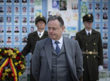 Belgian Belgium Prime Minister Bart De Wever in Kyiv, 8 April 2025. Photo: Bart De Wever on X