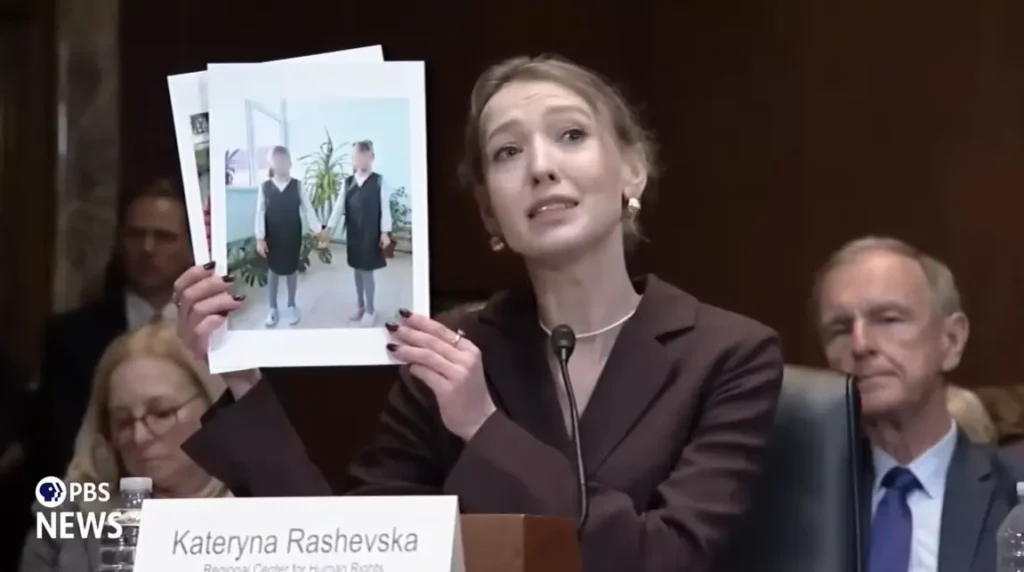 Russia abducts Ukrainian children brainwashes North Korea