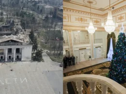 Mariupol drama theater reopening mass grave