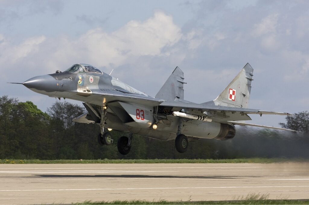 A Polish MiG-29.