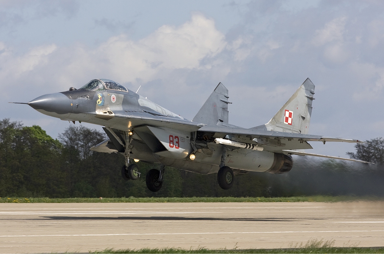 A Polish MiG-29.