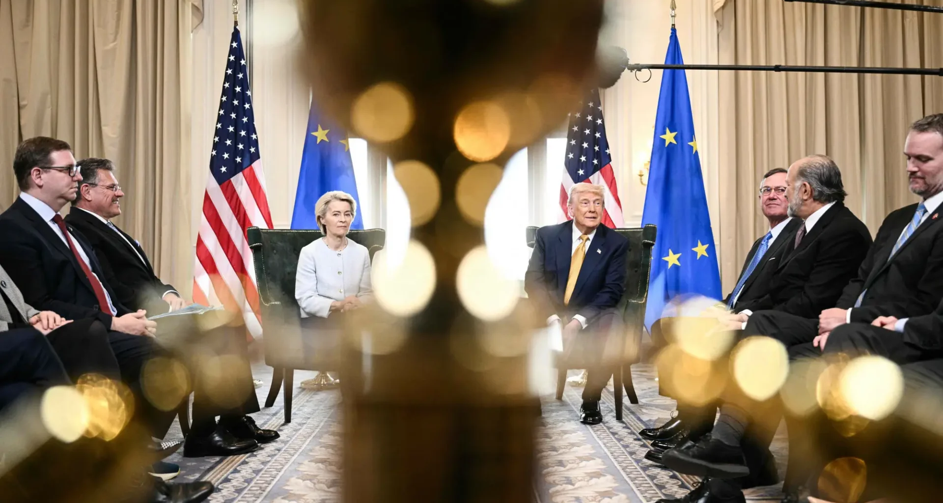 USA EU Van Der Leyen Trump