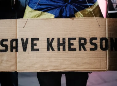 protest Russia hunts targets civilians with drones Do I look like a target stop human safari save kherson