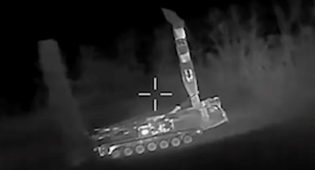 ukrainian units take out russian sam launcher radars bridge layer donetsk oblast (video) · post 9a83 vehicle s-300v surface-to-air missile system combat duty moments before its destruction 29 2025 d8f692f46c911d5d