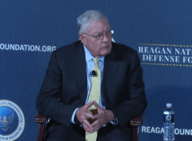 US Special Representative to Ukraine Keith Kellogg speaking at the Reagan National Defense Forum. 6 December 2025. Screenshot from video: Ronald Reagan Presidential Foundation & Institute