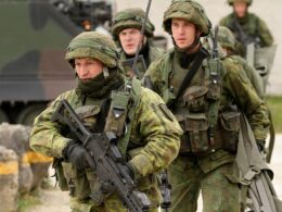 Lithuanian soldiers of the Iron Wolf Mechanized Infantry Brigade during Combined Resolve II NATO exercise in Germany, 2014