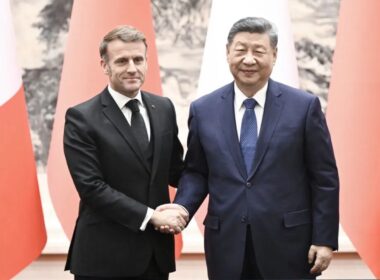 French President Emmanuel Macron and Chinese President Xi Jinping meet in Beijing to discuss Ukraine war and trade relations