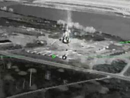 ukraine hits russian ammo depot 150 km behind front lines occupied luhansk (video map) · post fp-2 drone view fires ammunition novoborovytsi oblast sso news ukrainian reports