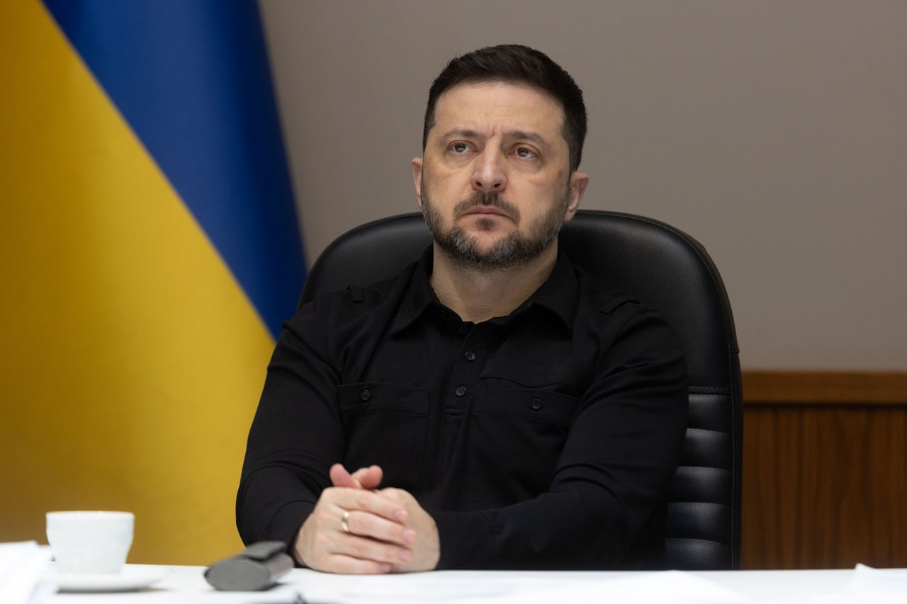 Ukrainian President Volodymyr Zelenskyy on 10 December 2025.