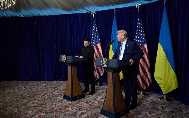 President of Ukraine Volodymyr Zelenskyy and the US President Donald Trump after talks in Florida on 29 December 2025. Credit: Facebook / Volodymyr Zelenskyy