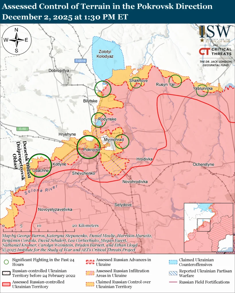 putin claims russia seized pokrovsk — isw finds sign (map) · post area russian president vladimir claimed 2 ukraine's city donetsk oblast had been serve launchpad further advances institute study