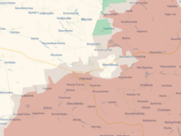 Frontline around Pokrovsk and Myrnohrad, Donetsk Oblast, Ukraine, 11 December 2025. Map: DeepState