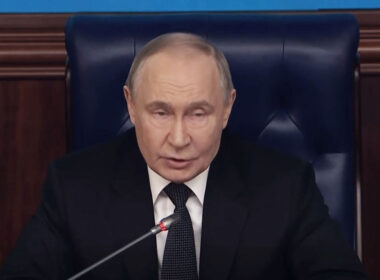 putin confirms russia still wants all ukraine won't satisfied us-proposed peace plan isw says · post russian president vladimir speaks expanded meeting ministry defense board 17 2025 official stream pootin-(1)