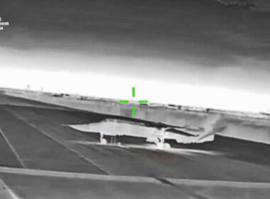 ukrainian drones hit russian su-24 bomber tarmac occupied crimean airfield other strikes targeted radars train (video) · post drone view russia's tactical moments before strike crimea ukraine 5 2025 hur