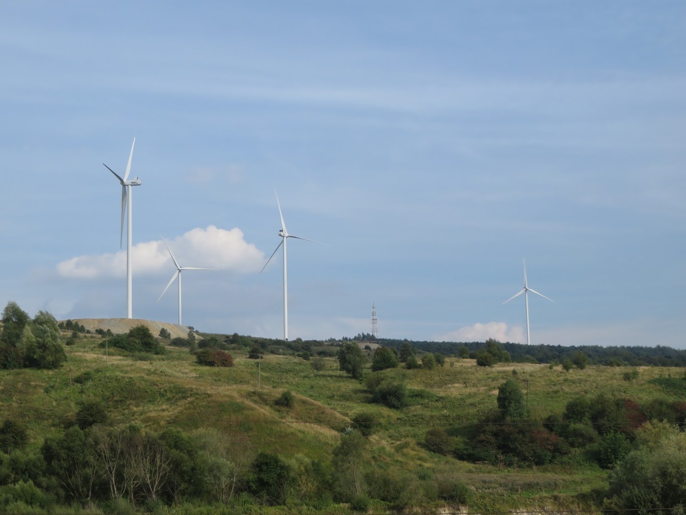 staryi sambir-1 wind farm in lviv oblast